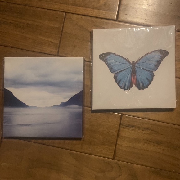 🦋 NWT Butterfly Canvas Painting Print Wall Art Home Decor Accent Nature - Picture 6 of 6